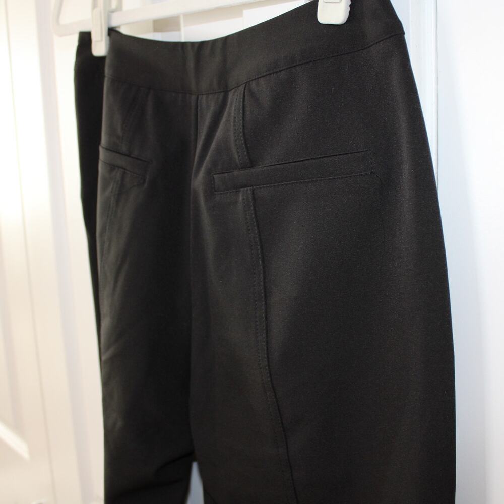 PRINCESS POLLY Kaylen Split Hem Flare Pants Black | 6 - Picture 7 of 9